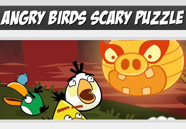 Angry Birds Scary Puzzle logo