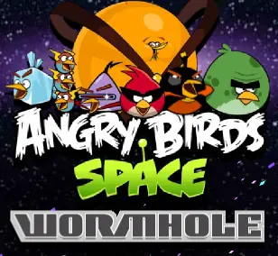 Angry Birds Space Wormhole logo