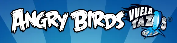 Angry Birds Vuela Tazos logo