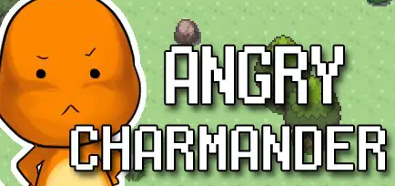 Angry Charmander Flash Game logo
