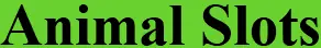 Animal Slots logo