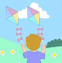Animated Jigsaw Puzzles - Kites (16 Pieces) logo