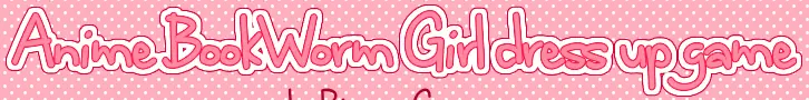 Anime BookWorm Girl Dress Up Game logo