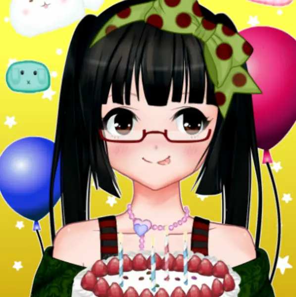 Anime Happy Birthday Card Maker logo