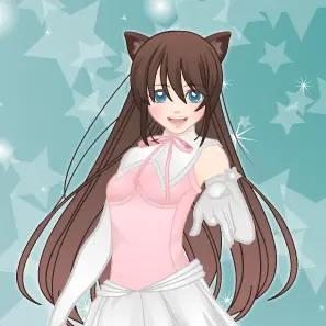 Anime Magical Girl Dress Up Game logo