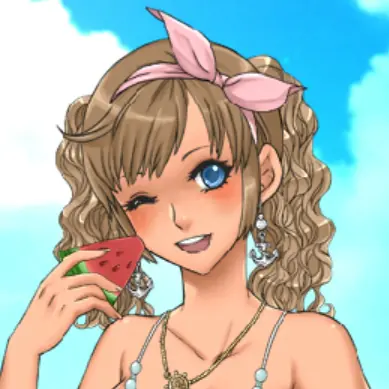Anime Summer Dress Up Game logo