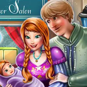 Anna and Kristoff Baby Room logo