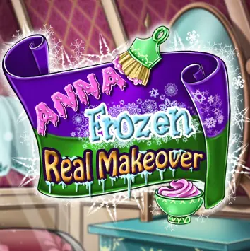 Anna Frozen Real Makeover logo
