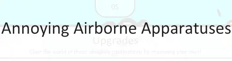 Annoying Airborne Apparatuses logo