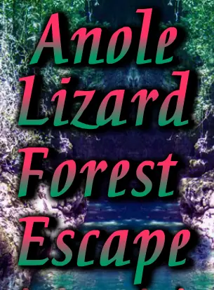 Anole Lizard Forest Escape logo