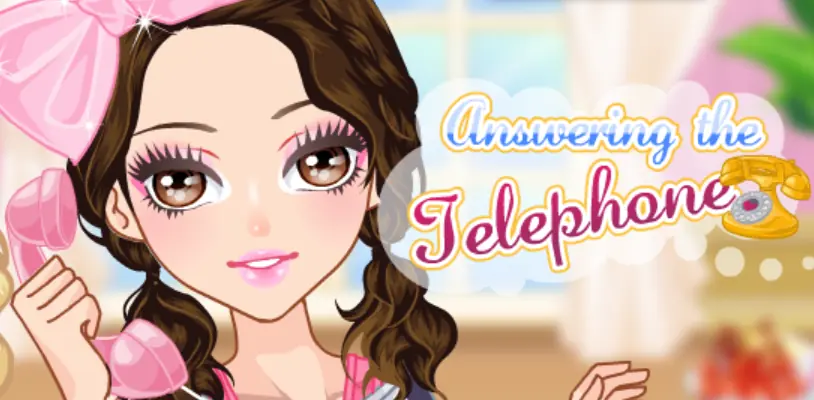 Answering the Telephone logo