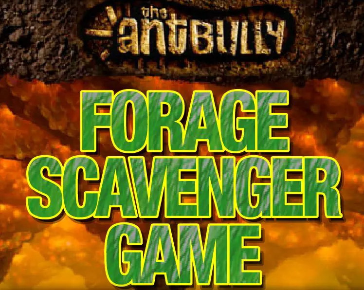 Ant Bully Forage Scavenger Game logo