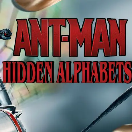 Ant-Man Hidden Alphabets logo