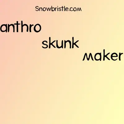 Anthro Skunk Maker logo