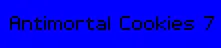 Antimortal Cookies 7 logo