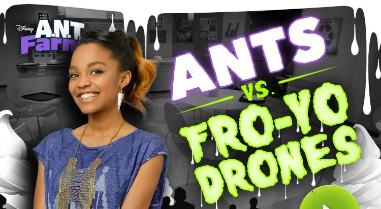 ANTs vs. Fro-Yo Drones logo