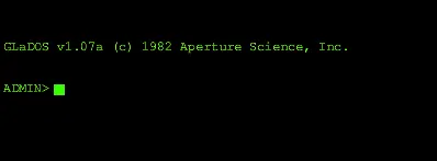 Aperture Science Terminal logo