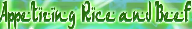 Appetizing Rice And Beef logo