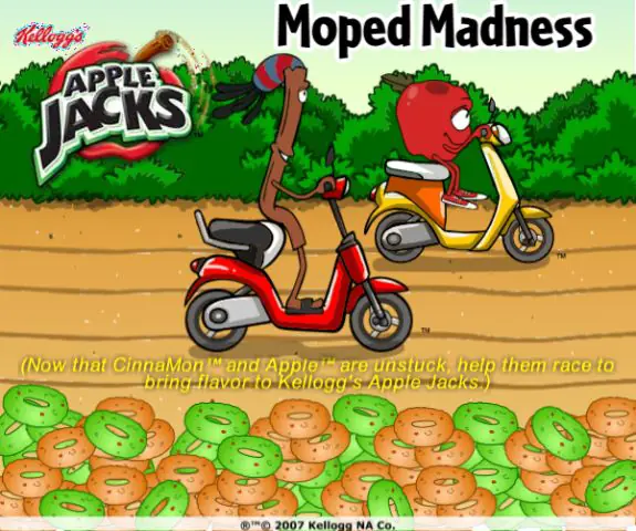 Apple Jack's Moped Madness logo