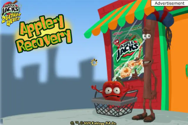 Apple Jacks Apple-y Recovery logo