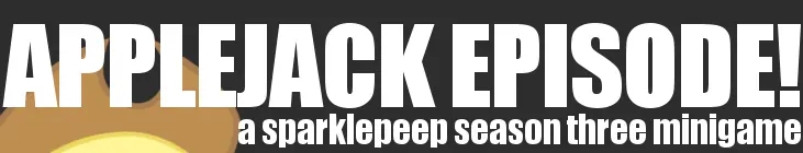 Applejack Episode logo