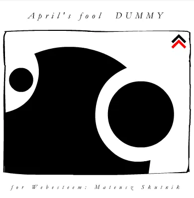 April's fool Dummy logo