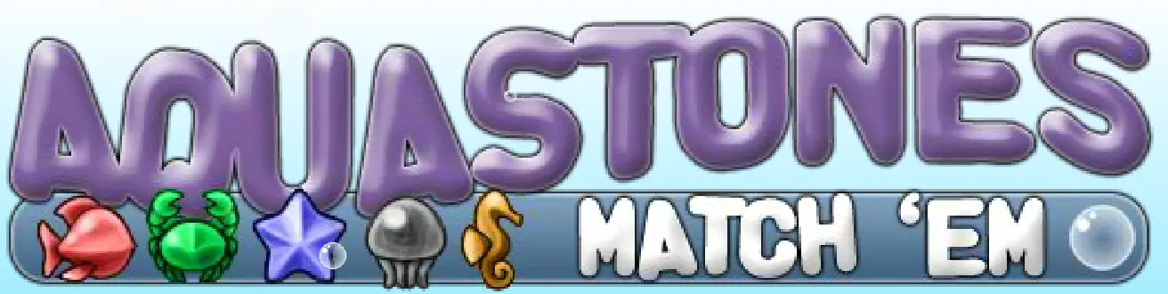 Aquastones: Match 'em logo