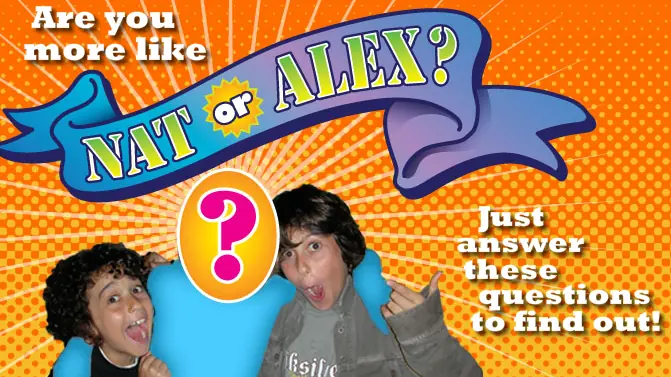 Are you more like Nat or Alex? logo