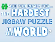 Are you Ready for the Hardest Jigsaw in the World? logo