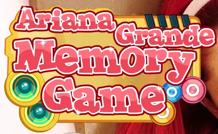Ariana Grande Memory Game logo