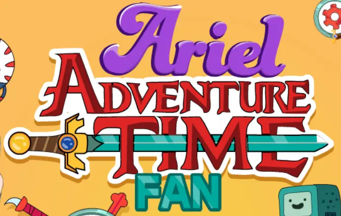 Ariel Adventure Time Fan logo