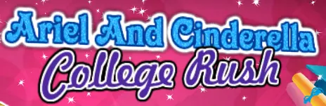Ariel And Cinderella College Rush logo