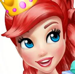 Ariel Birthday Girl logo