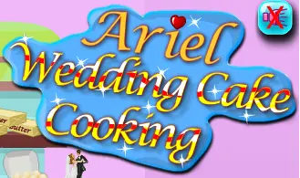 Ariel Wedding Cake Cooking logo