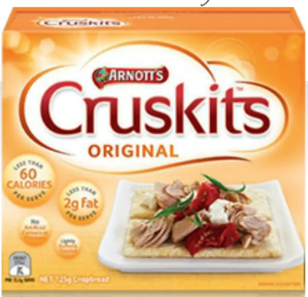 Arnott's Products: Cruskits logo