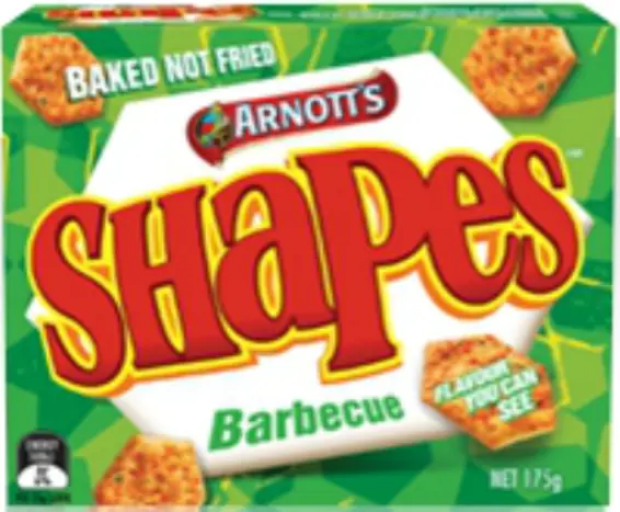 Arnott's Products: Shapes logo