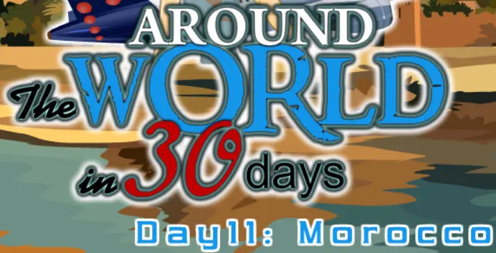 Around The World in 30 days Day 11: Morocco logo