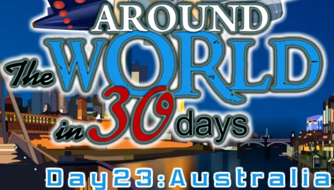 Around The World in 30 days Day 23: Australia logo