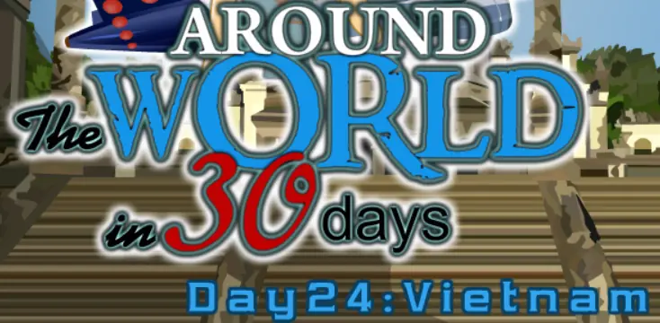Around The World in 30 days Day 24: Vietnam logo