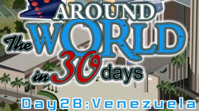 Around The World in 30 days Day 28: Venezuela logo