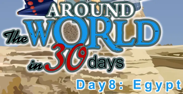 Around The World in 30 days Day 8: Egypt logo