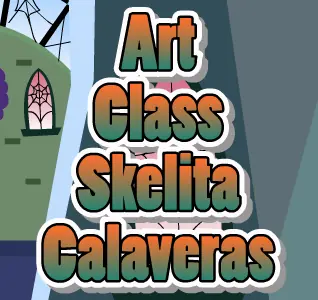 Art Class Skelita Calaveras logo