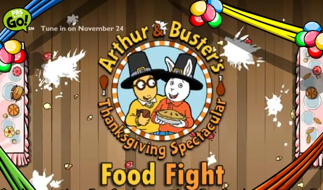 Arthur and Buster's Food Fight logo