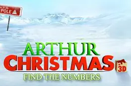 Arthur Christmas - Find the Numbers logo