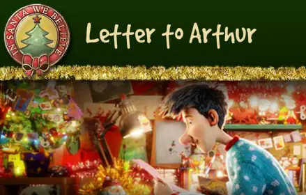 Arthur Christmas: Letter to Arthur logo