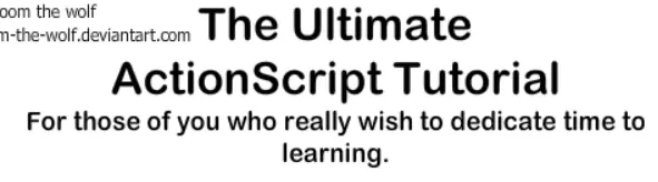 AS Tutorial - Ch.7 Classes logo