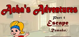 Asha's Adventures 1: Escape (Remake) logo
