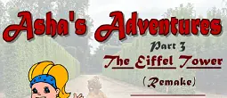 Asha's Adventures 3: The Eiffel Tower (Remake) logo