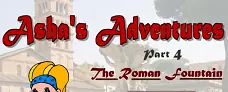 Asha's Adventures 4: The Roman Fountain logo