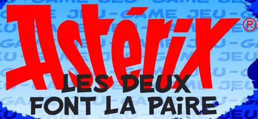 Astérix Les Deux Font La Paire logo